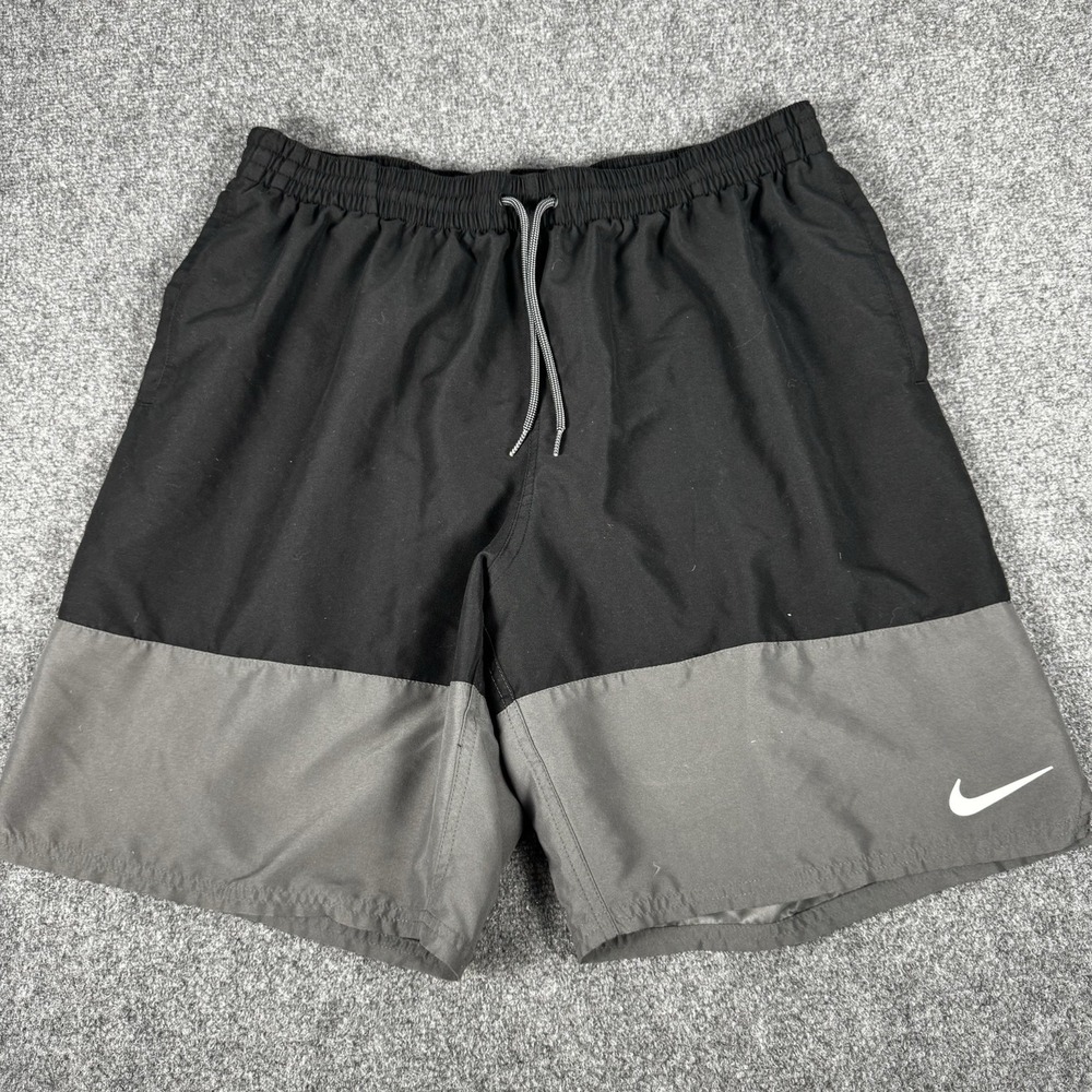 Nike Swim‎ Men's XXL Diverge 9" Volley Short Swim Trunk Pockets Brief Lined